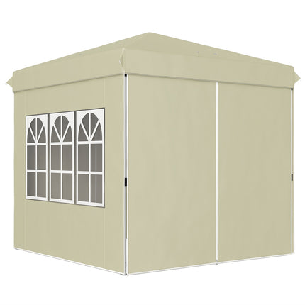 Pop-up altán 2.5x2.5m UV 50+ voděodolný krémový