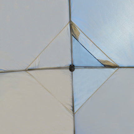 Pop-up skládací altán 3x3m, voděodolný, mrazuvzdorný, modrý