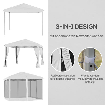 Voděodolný pop-up altán 3x3m s UV ochranou