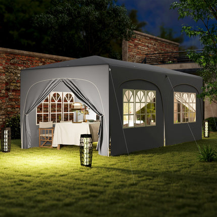 Pop-up altán 3x6m, voděodolný, UV 50+, skládací