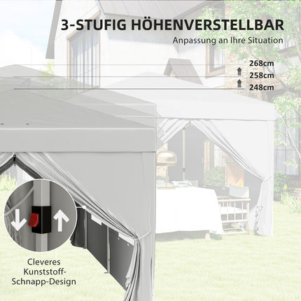 Pop-up altán 3x6m, voděodolný, UV50+ ochrana