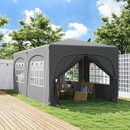 Pop-up altán 3x6m, voděodolný, UV 50+, skládací