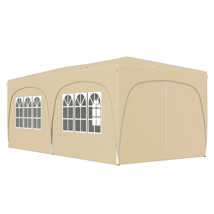 Voděodolný nůžkový altán 3x6m, UV50+, 6 bočnic