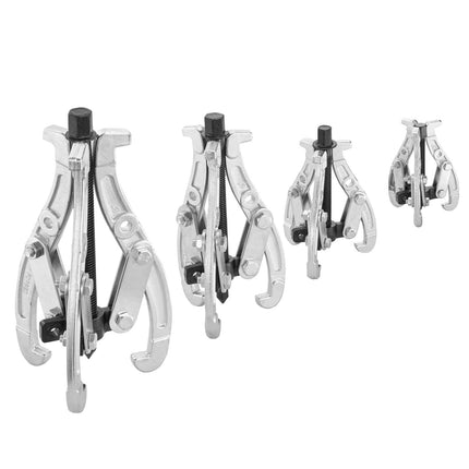 Gear Puller Set, 4-Piece 2-3 Jaw Reversible 3-8 Inch