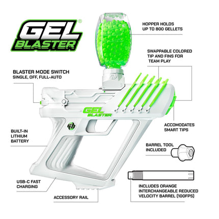 Gel Blaster Surge sada s 10 000 gelovými kuličkami