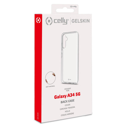Gelskin TPU kryt Galaxy A34 5G průhledný