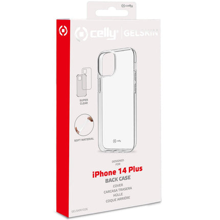 Gelskin TPU kryt iPhone 14 Plus průhledný