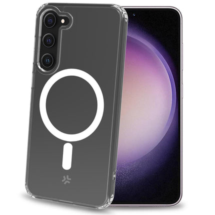 Gelskinmag magnetický TPU kryt Galaxy S23 5G / Enterprise Ed průhledný