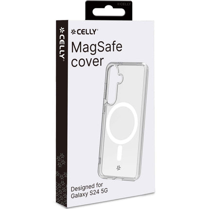 Gelskinmag magnetický TPU kryt Galaxy S24 5G průhledný
