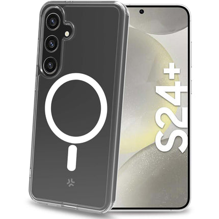 Gelskinmag magnetický TPU kryt Galaxy S24+ 5G průhledný