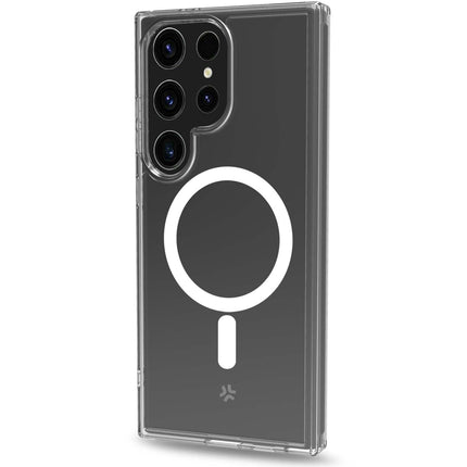 Gelskinmag magnetický TPU kryt Galaxy S24 Ultra 5G průhledný