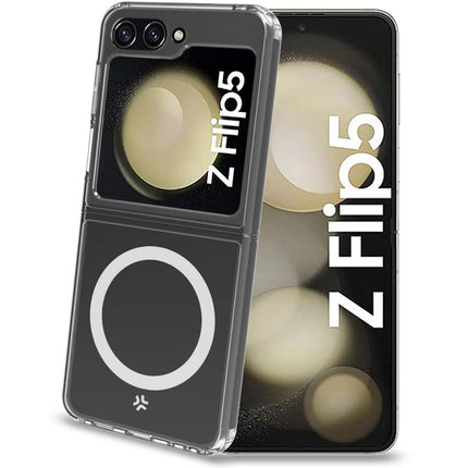 Gelskinmag magnetický TPU kryt Galaxy Z Flip 5 průhledný
