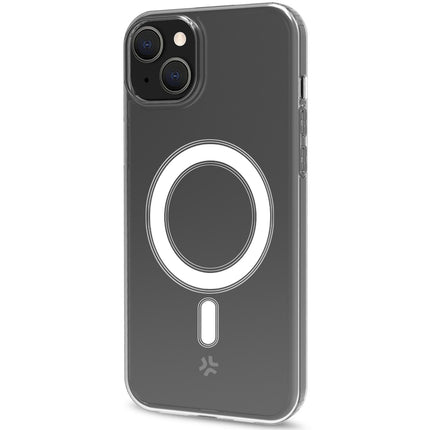 Gelskinmag Magnetic TPU Cover iPhone 15 Plus Transparent