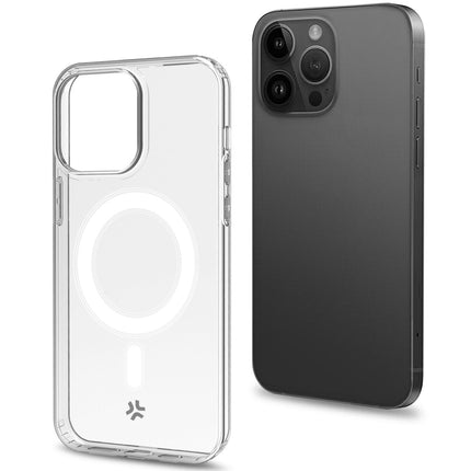 Gelskinmag magnetický TPU kryt iPhone 15 Pro průhledný