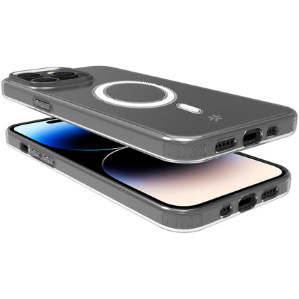 Gelskinmag magnetický TPU kryt iPhone 15 Pro průhledný