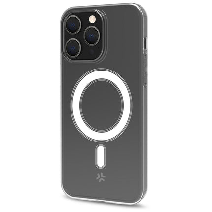 Gelskin mag TPU kryt kompatibilní s MagSafe iPhone 15 Pro Max průhledný