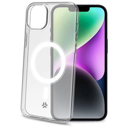Gelskin mag TPU kryt kompatibilní s MagSafe iPhone 15 průhledný