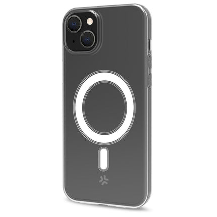 Gelskin mag TPU kryt kompatibilní s MagSafe iPhone 15 průhledný