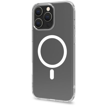 Gelskinmag TPU kryt kompatibilní s MagSafe iPhone 16 Pro Max průhledný