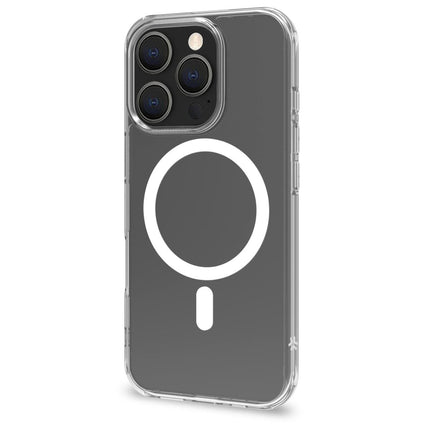 Gelskin mag TPU kryt kompatibilní s MagSafe iPhone 16 Pro průhledný