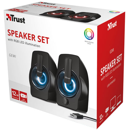 Gemi 2.0 RGB podsvícené reproduktory