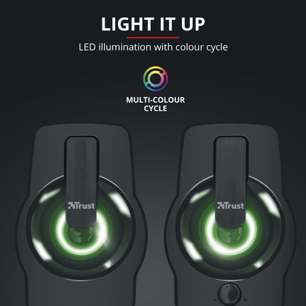 Gemi 2.0 RGB podsvícené reproduktory