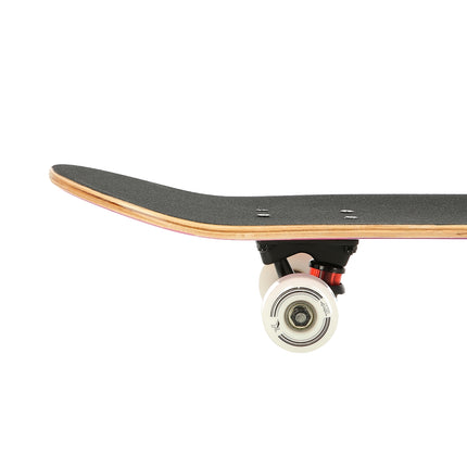 Geometrisches Skateboard, robustes Deck, rutschfestes Grip-Tape