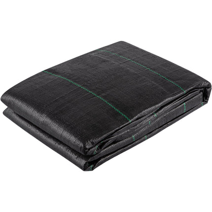 Geotextile Fabric 12.5 x 50 Ft, Woven PP 3.5oz, 600 Lb