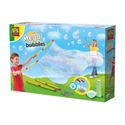 Obří mega bubliny pro zábavu venku, 100% netoxické, 12 ks