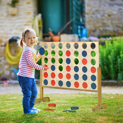 Riesen-Vier-gewinnt-Spiel