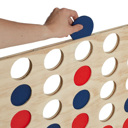 Riesen-Vier-gewinnt-Spiel