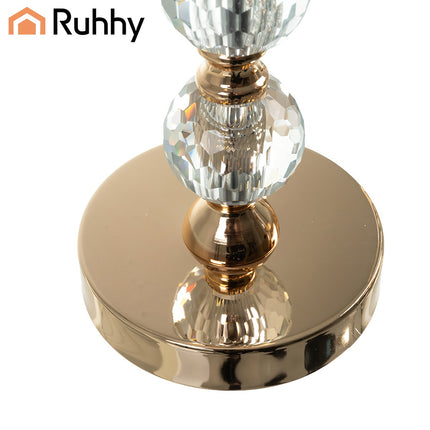 Glass-Kerzenhalter 3er-Set – Gold, Spiegeleinsätze