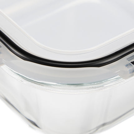 Glass Food Storage Containers with Lids, Set of 12