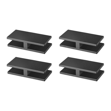 Glass Railing Clamps 4-Pack, 304 Stainless Steel, 8–12mm