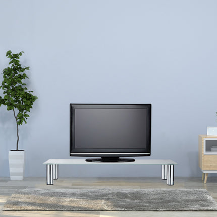 Skleněný TV stolek