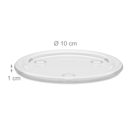 Skleněné svícny, 12 ks