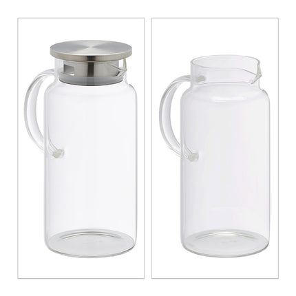 Skleněná karafa s víčkem 1.5 litru
