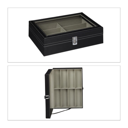 Úložný box na brýle pro 8 párů