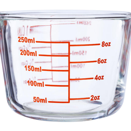 Skleněný odměrný džbán 250 ml