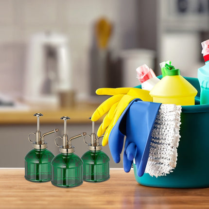 Glass spray bottle, set of 3