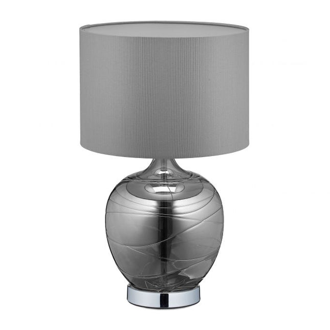 Skleněná stolní lampa