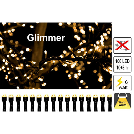 Glimmer světelný řetěz 10m 6W