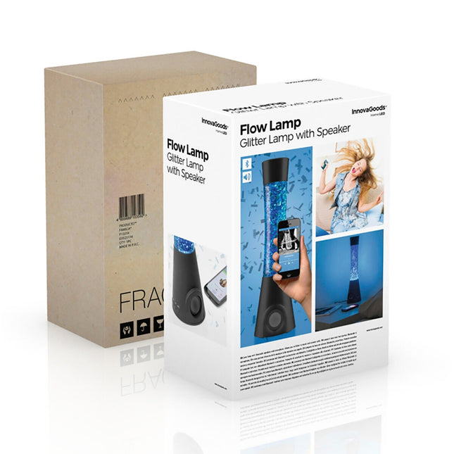 Třpytivá lampa s reproduktorem a mikrofonem Flow Lamp InnovaGoods