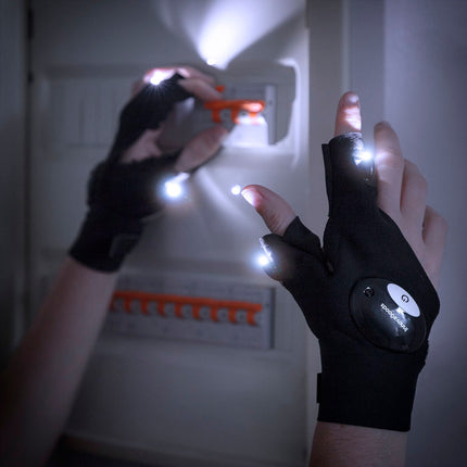 Rukavice s LED světlem Gleds InnovaGoods 2 ks