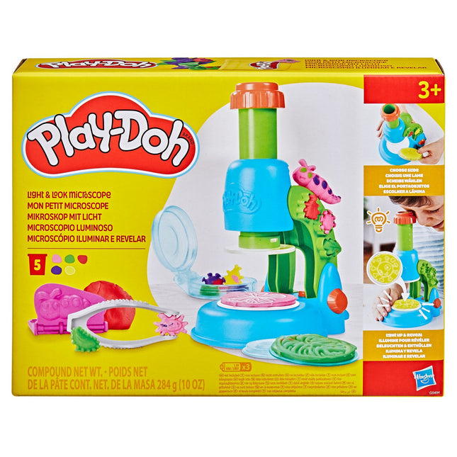 Svítící Play-Doh sada s mikroskopem