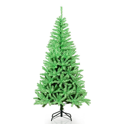 Svítící umělý vánoční stromek 180 cm, skládací konstrukce