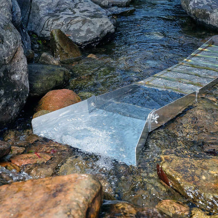 Gold Panning Kit, 50-Inch Aluminum Sluice Box, 23-Piece
