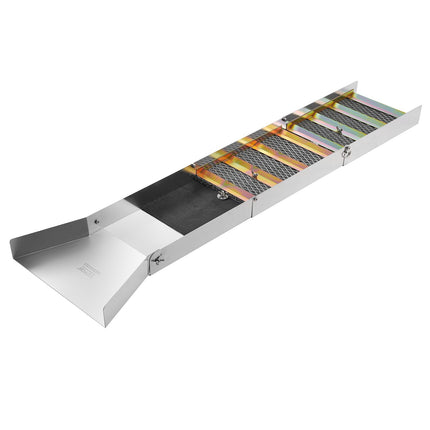 Gold Panning Kit, 50-Inch Aluminum Sluice Box, 23-Piece