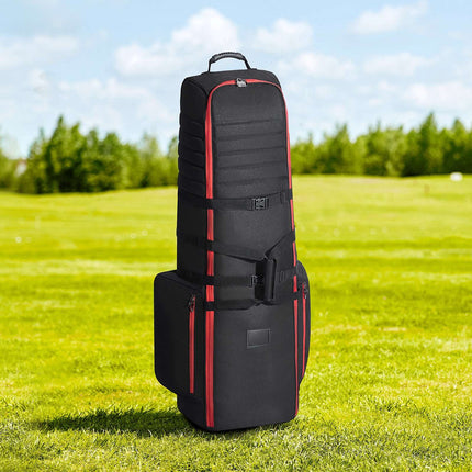 Golf Travel Bag With Wheels, Padded 1800D Waterproof