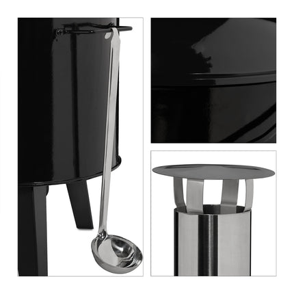 Goulash pot with ladle